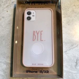 iPhone 11/XR Rae Dunn Case “BYE”